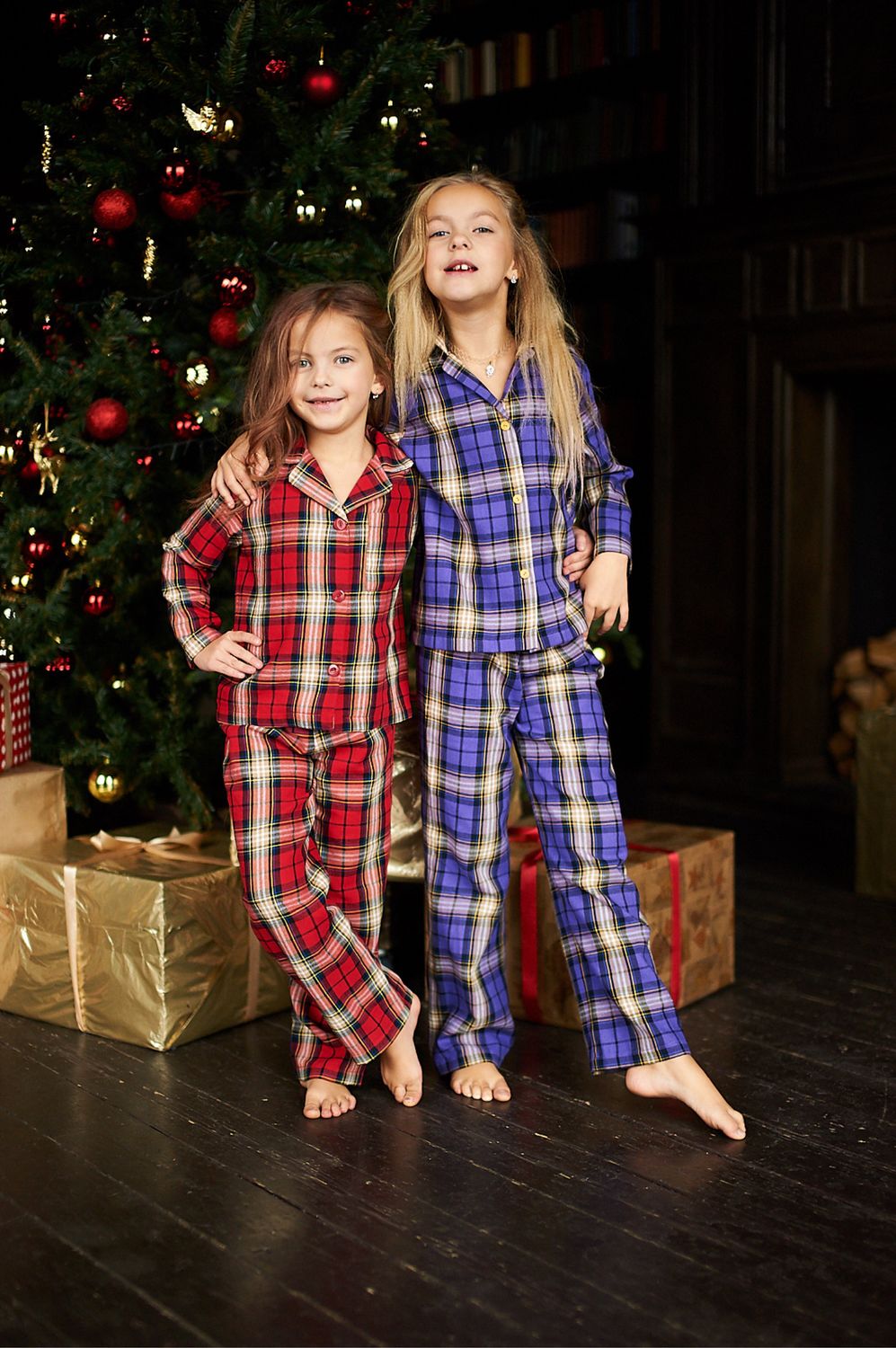 Детская пижама для девочки или для мальчика "Рождественская" в интернет ...