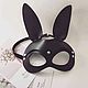 Masks kitties bunnies devils Mickey made of genuine leather, Harness, Moscow,  Фото №1