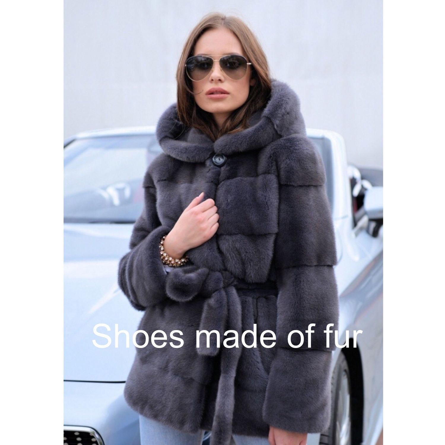 Полушубок Saga furs Royal Mink