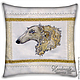 Decorative pillow 'Russian Greyhound', Pillow, Moscow,  Фото №1