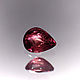 0.38 ct. Рубин груша, Не гретый (Танзания) + сертификат, Кольца, Красноярск,  Фото №1