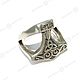 Order Thor's Hammer Ring (with patterns). simvol-solnca. Livemaster. . Amulet Фото №3