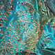Шелковый шарф "Бирюзовый лес" ручная роспись батик, Шарфы, Санкт-Петербург,  Фото №1