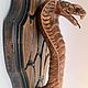 Serpiente cobra Real-paneles decorativos de madera. Panels. Art Branch Org (ArtBranchOrg). Ярмарка Мастеров.  Фото №4