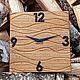 Wall clock made of wood. Watch. Mitkin_workshop. Online shopping on My Livemaster.  Фото №2