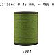 Нить для кожи круглая вощеная, полистер Galaces 034 толщина 0.35 mm, Нитки, Белгород,  Фото №1
