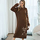 Dress 'Regina' brown. Dresses. masutina2. Online shopping on My Livemaster.  Фото №2