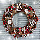 Christmas wreath 'Bright' 48 cm. Wreaths. Zuli. Online shopping on My Livemaster.  Фото №2