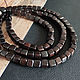 Cuentas Camerún ébano / Guayaco cubo 6h6mm 10 piezas. Beads1. - Olga - Mari Ell Design. Интернет-магазин Ярмарка Мастеров.  Фото №2