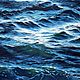Синяя гладь. Масло, картина 60х50 картина море. Картины. Roza-sarkisyan. Ярмарка Мастеров.  Фото №4