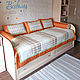 Orange lime textile for child. Curtains1. Designer-Mart (designer-mart). My Livemaster. Фото №6