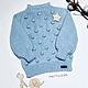 Children's popcorn sweater. Sweaters and jumpers. Prettyloops. Online shopping on My Livemaster.  Фото №2