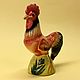 Rooster porcelain figurine. Figurines. Veselyj farfor. Online shopping on My Livemaster.  Фото №2