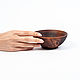 Order Bowl bowl made of wood of the Siberian cedar 125 mm T124. ART OF SIBERIA. Livemaster. . Bowls Фото №3