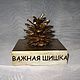 подарок для мужчины ВАЖНАЯ ШИШКА. Подарочные боксы. Томень Виктор (viktortomen). Интернет-магазин Ярмарка Мастеров.  Фото №2