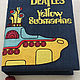 Клатч-книга Битлз Yellow Submarine Beatles джинсовая обложка, Клатчи, Одесса,  Фото №1