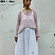 Тельняшка oversize. Рубашки. Les Pois. Ярмарка Мастеров.  Фото №4