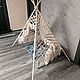 Заказать Вигвам детский макраме. Magic Macrame. Ярмарка Мастеров. . Вигвам Фото №3
