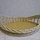 Set of trays 2 pieces of willow vines. Basket. Elena Shitova - basket weaving. Online shopping on My Livemaster.  Фото №2
