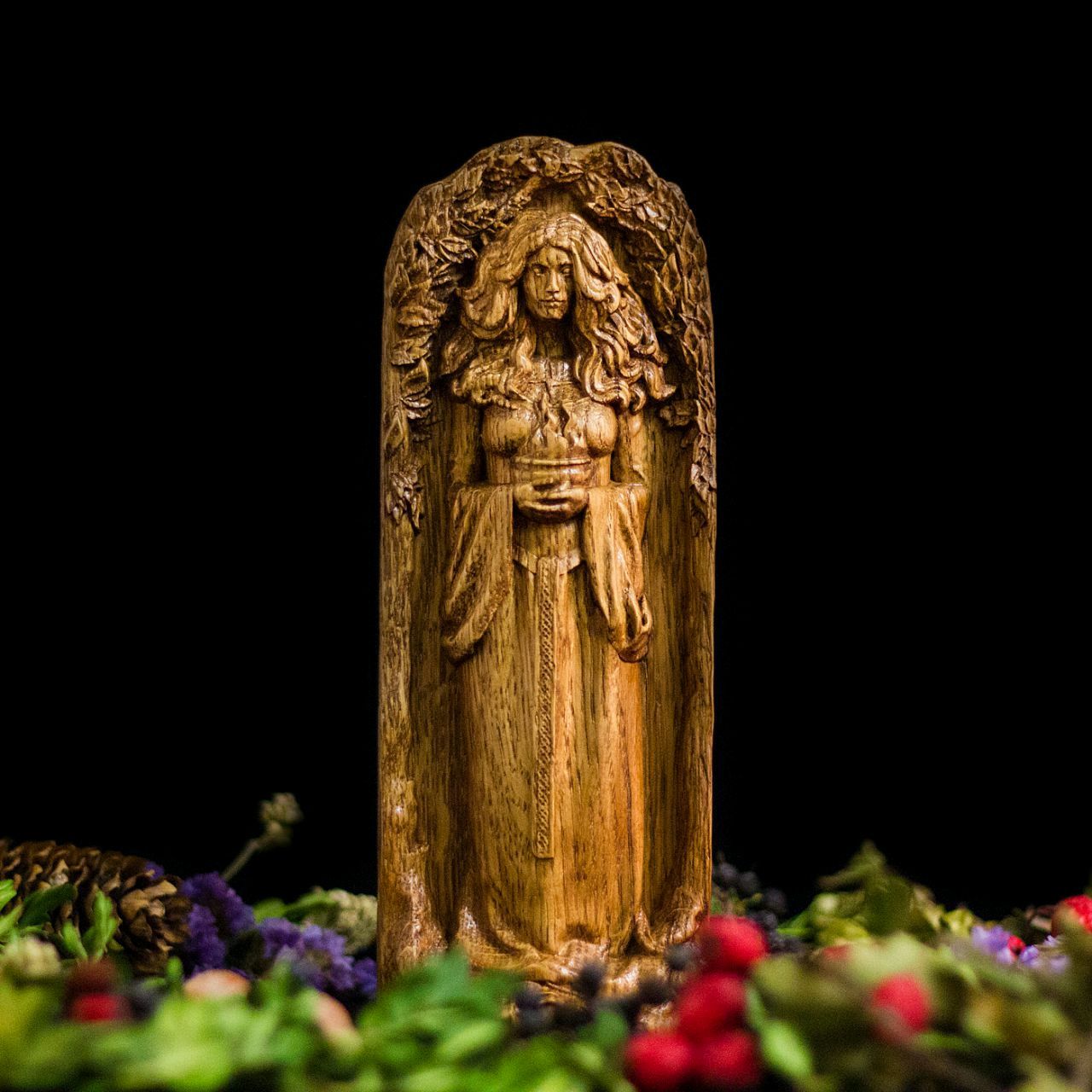 Статуэтка Бригитта "кельтская богиня огня (Бригид), Figurines, Kharkiv,  Фото №1