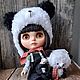 Кукла Blythe custom doll, collection doll, OOAK TBL white, мишка тедди. Кукла Кастом. Людмила (akvareel). Ярмарка Мастеров.  Фото №4