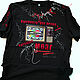 Order T-shirt with a print and the inscription 'TV won'. Karina-bro. Livemaster. . T-shirts Фото №3