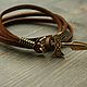 Bracelet made of genuine leather, elven sword, Chokers, Volgograd,  Фото №1