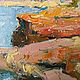 «Спокойное море не воспитывает хороших моряков» Картина маслом 30х65см. Картины. Шубин Артем (shubin-art). Ярмарка Мастеров.  Фото №4