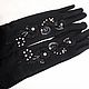 Gloves with embroidery winter insulated. Gloves. Beaded jewelry by Mariya Klishina. My Livemaster. Фото №5