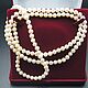 Beads made of natural light gold class AAA pearls, d 9 mm. Beads2. yakitoriya. My Livemaster. Фото №5