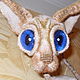 Order Sphinx - a mistake of nature or beauty?. Lebedeva Lyudmila (knitted toys). Livemaster. . Stuffed Toys Фото №3