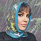 Заказать Шалетта "Мокрая зима" - теплая шапочка-капор. Шалетта (shapkaplatok). Ярмарка Мастеров. . Капоры Фото №3