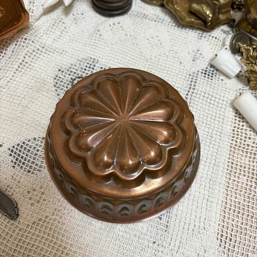 Винтаж ручной работы. Ярмарка Мастеров - ручная работа Винтаж: Медная форма. Handmade.