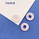 Розовый кварц Подвеска, рондель, бублик. штука. Б020. Бусины. Tanissa Hobby (Танисса Хобби). Ярмарка Мастеров.  Фото №4