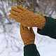 Перчатки теплые вязаные шерстяные с ажурным рисунком купить. Перчатки. ЛЮБАВА | яркое вязание. Интернет-магазин Ярмарка Мастеров.  Фото №2