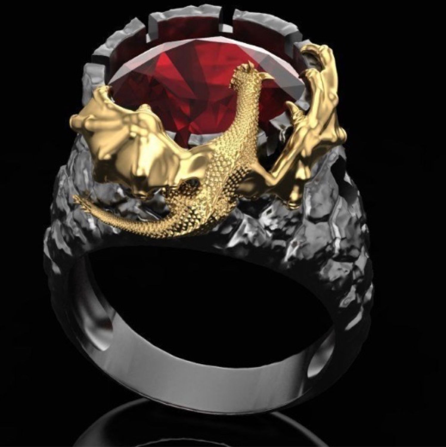 Перстень дракон