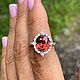 17.5 Кольцо с натуральным цирконом 6.2 ct. Кольца. Елена. Ярмарка Мастеров.  Фото №5