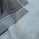 Скатерть льняная жаккардовая Версаль Серый цвет. Скатерти. Костромская Слобода Светлана. Ярмарка Мастеров.  Фото №14