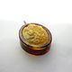 Natural amber pendant 'Louise' K-782. Pendants. Amber shop (vazeikin). Online shopping on My Livemaster.  Фото №2