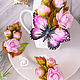 Заказать  Чайный набор (кружка, тарелка, ложка и сахарница)а. Flowerdecor337. Ярмарка Мастеров. . Наборы посуды Фото №3