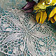 Order Decorative napkins: The Napkin ' Lily Of The Valley'. Kruzhevnoe. Livemaster. . Doilies Фото №3