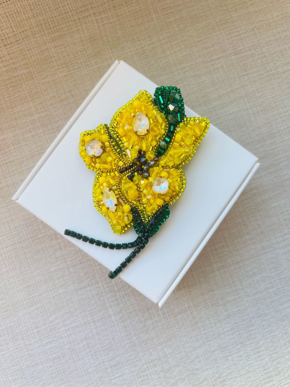 ИРИСЫ из БИСЕРА. Часть 3/3. TUTORIAL: Beaded IRIS. БИСЕРОПЛЕТЕНИЕ для НАЧИНАЮЩИХ