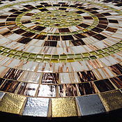 Столик придиванный с мозаикой "Городские мотивы"