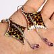 earrings 'Amazon' from 925 sterling silver with enamel and amethyst. Earrings. Luxurious silver handmade. Online shopping on My Livemaster.  Фото №2