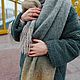 Заказать Женский вязаный шарф (альпака с хлопком, микро пайетки)). Vitorywool студия ручного вязания. Ярмарка Мастеров. . Шарфы Фото №3