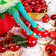 Лягушка на вишенке интерьерная коллекционная авторская  кукла. Куклы и пупсы. ✨Марина Шеина. Ярмарка Мастеров.  Фото №5