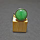 Green Stone Ring  Aventurine Silver Ring. Rings. Lazaros Mitropoulos. Online shopping on My Livemaster.  Фото №2