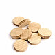 Round pieces of ash wood (25 pcs). Blanks for decoupage and painting. Spirit of tree. Online shopping on My Livemaster.  Фото №2