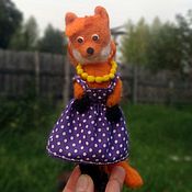 Куклы и игрушки handmade. Livemaster - original item Felt toy Fox. Handmade.