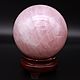 Шар из розового кварца «Pink planet». Подарки. Planeta Mineral. Ярмарка Мастеров.  Фото №6